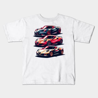 Alfa Romeo 4C Kids T-Shirt